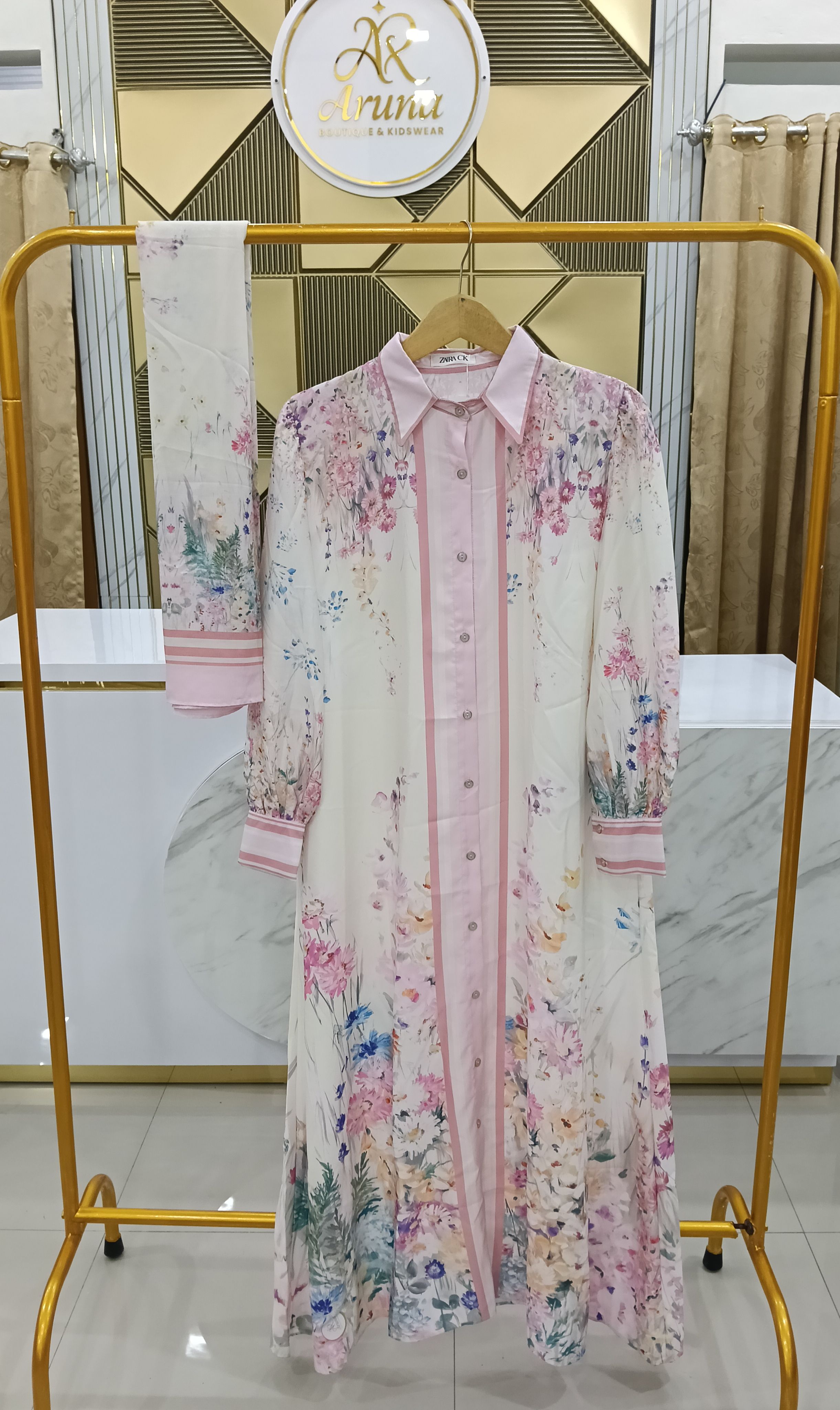 Dress setdung zara