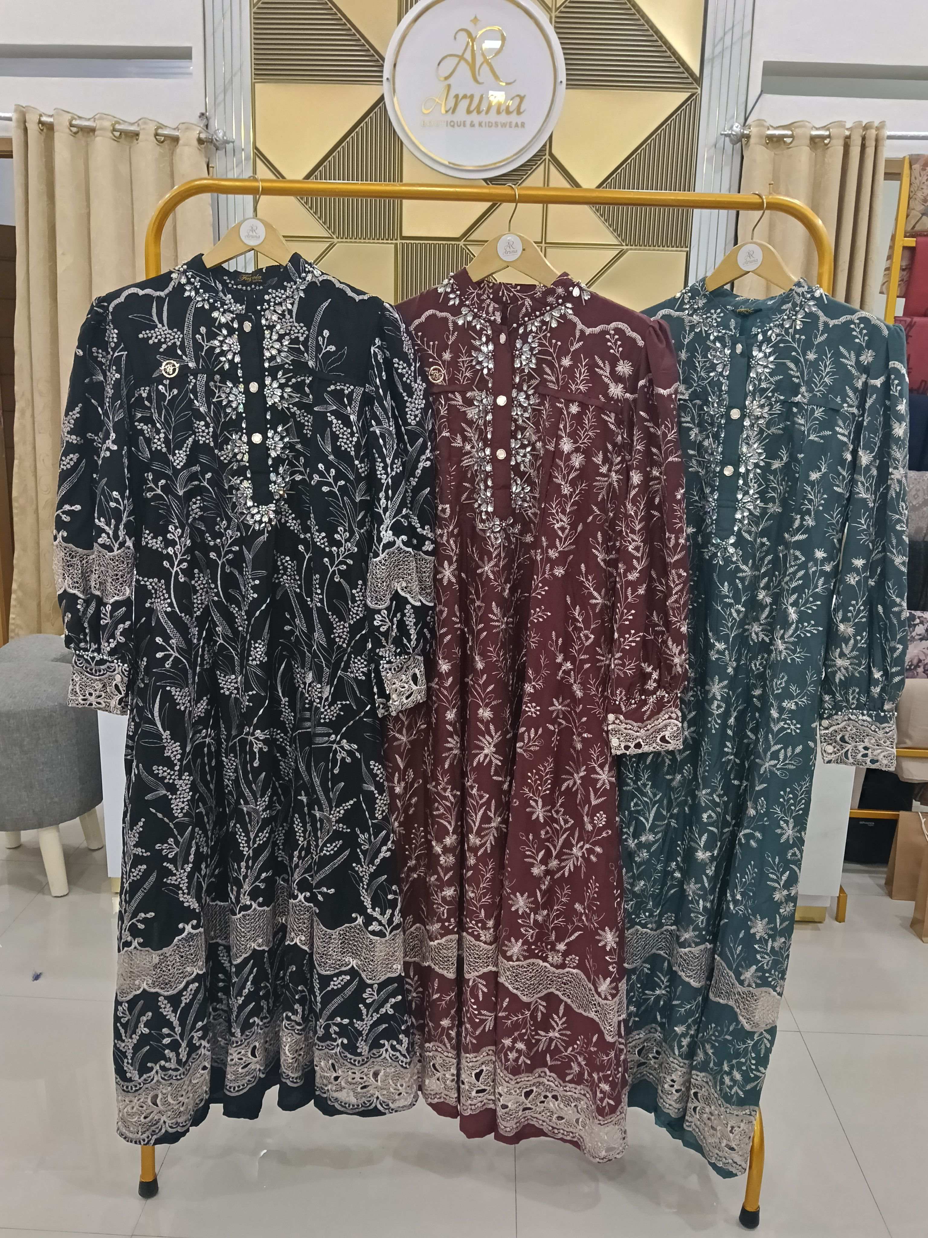 Dress bordir fayola