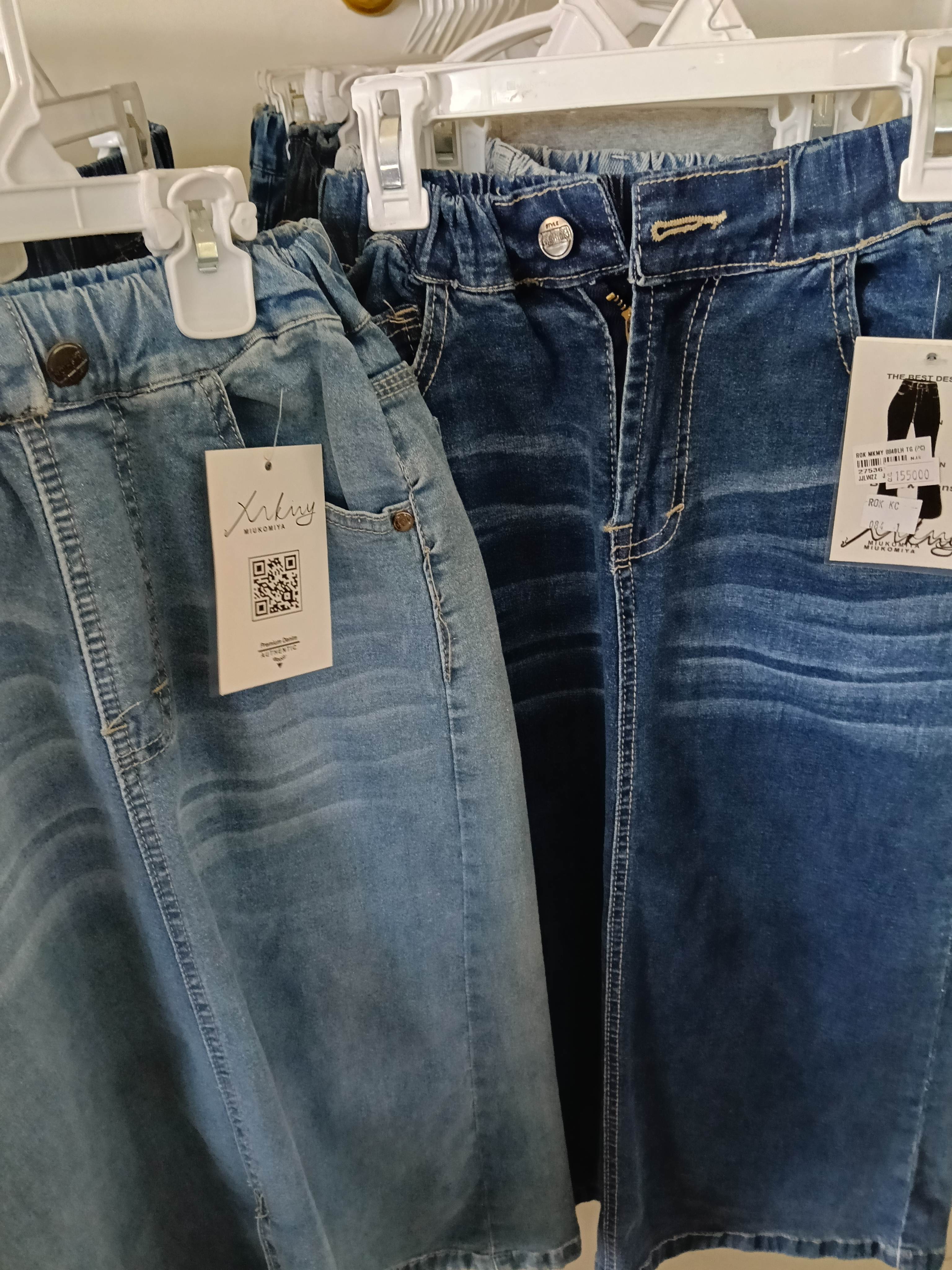 Rok jeans span
